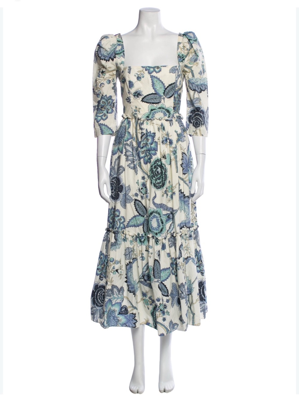 NWOT Cara Cara Floral Print Long Dress size 13